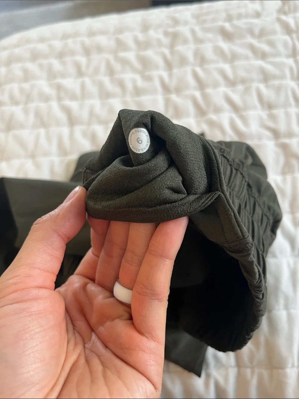 Lululemon Olive Green high rise Jogger Pants
